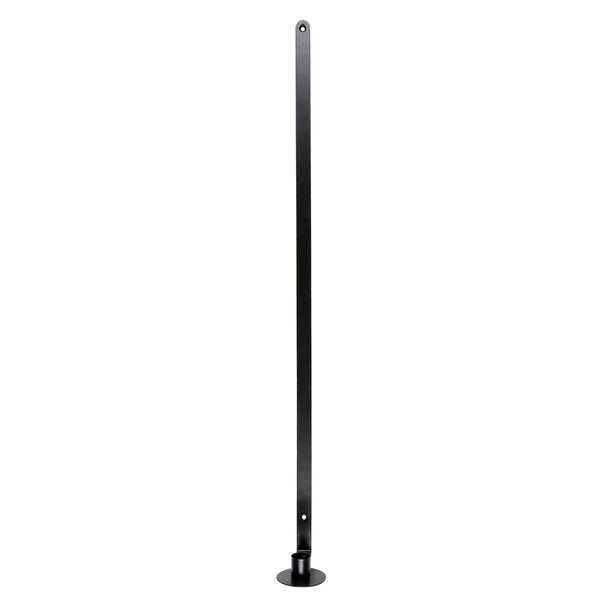 Wiking, Candlestick, H71.5xW6xD12 cm, Black